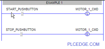 Ladder Logic latch